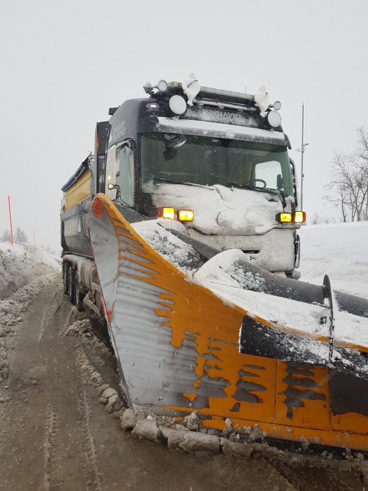 Brøyting E6 Kråkmo Innhavet Transport